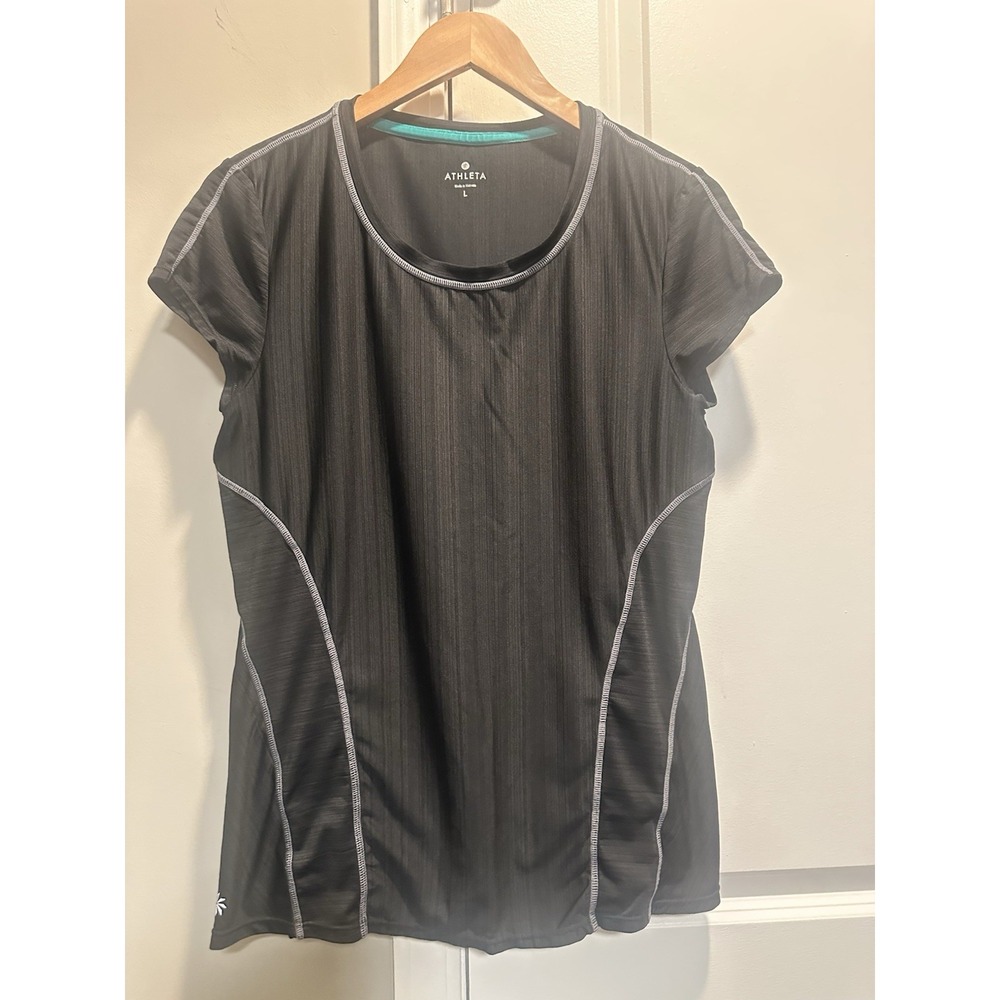 Athleta Women's Black Tee Large